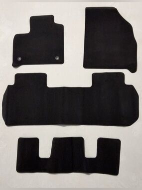 OEM GM All Weather Floor Mats Black Front & Rear Set 84214710
